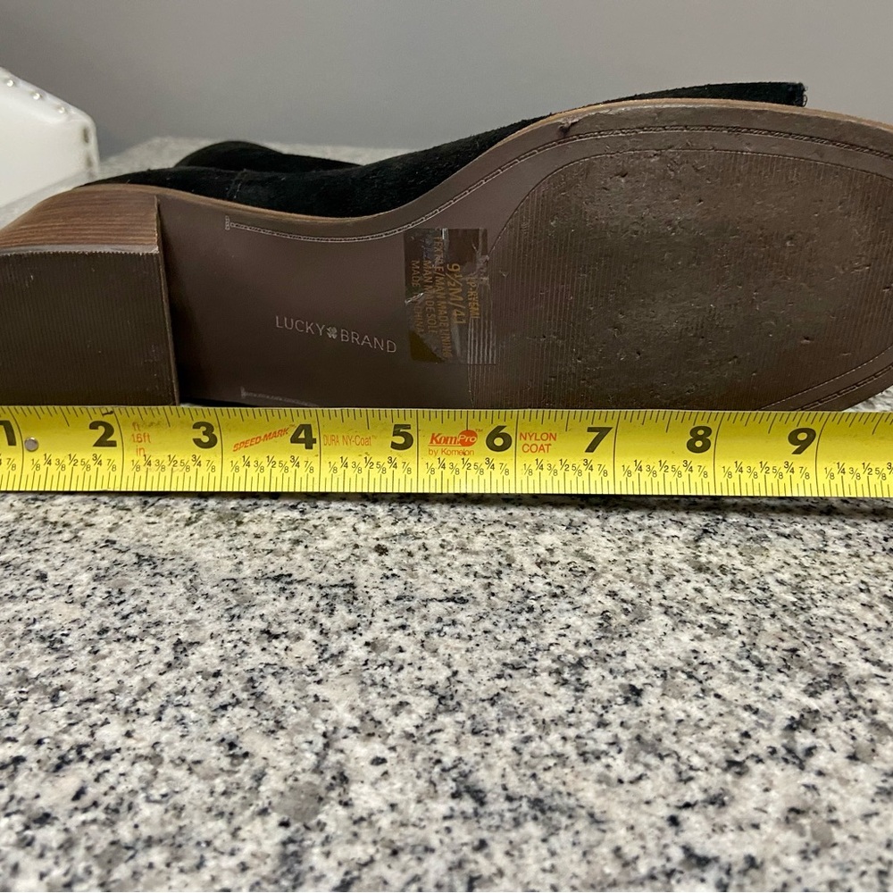 Lucky Brand Black Heeled Boots - Picture 17 of 17